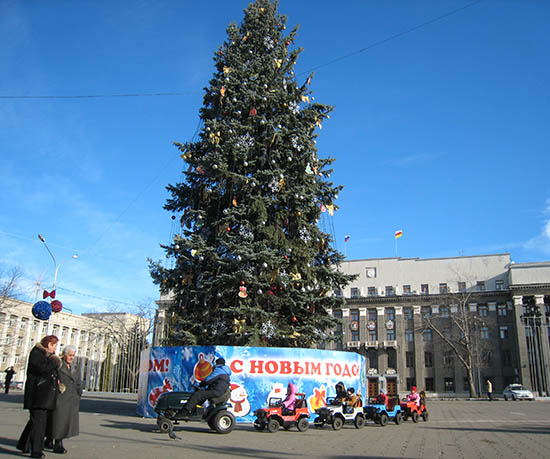 Новый Год На Автомобиле