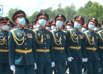 Во Владикавказе прошла генеральная репетиция парада Победы