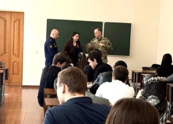 Сотрудники УФСИН и МВД Северной Осетии провели профориентационную встречу со студентами