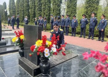 Руководство и сотрудники УФСИН Северной Осетии почтили память погибших в ВОВ