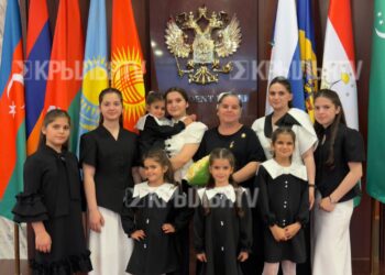 Путин вручил жительнице Северной Осетии Симе Каркусовой орден «Мать-героиня»