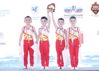 Юные гимнасты из Северной Осетии в третий раз взяли золото на всероссийском турнире