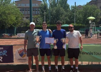 Теннисист Георгий Маргиев выиграл юниорский турнир J30 ITF Yerevan