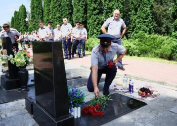 Руководство и личный состав УФСИН Северной Осетии почтили память погибших бойцов ОСН «Булат»