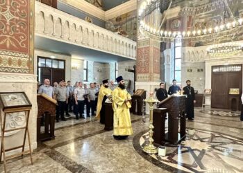 Сотрудники УФСИН Северной Осетии приняли участие в молебне в честь преподобного Пимена Угрешского