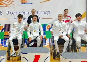 Фехтовальщики Северной Осетии завоевали россыпь медалей на первенстве России среди лиц с ПОДА